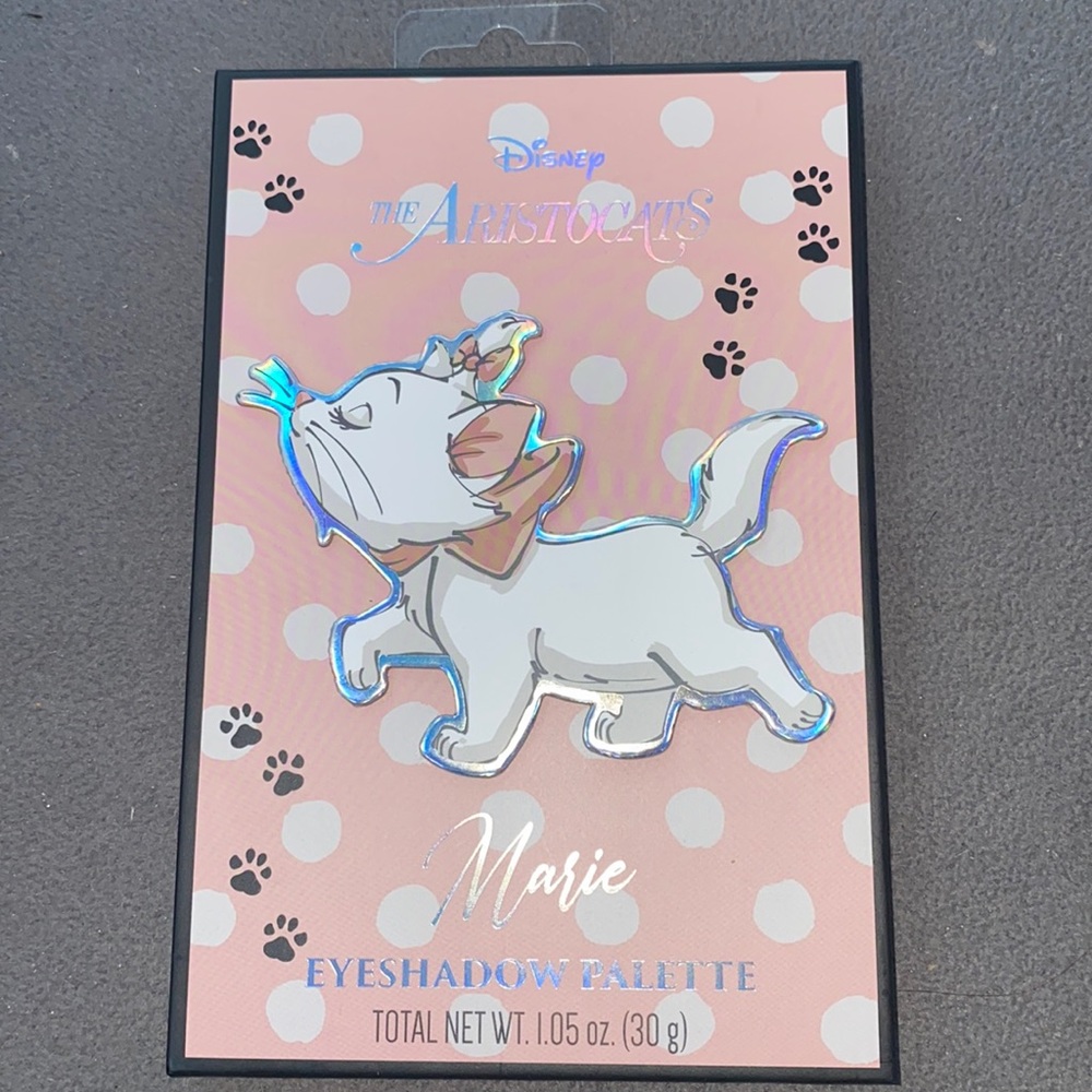 New Disney The Aristocats Marie eyeshadow palette